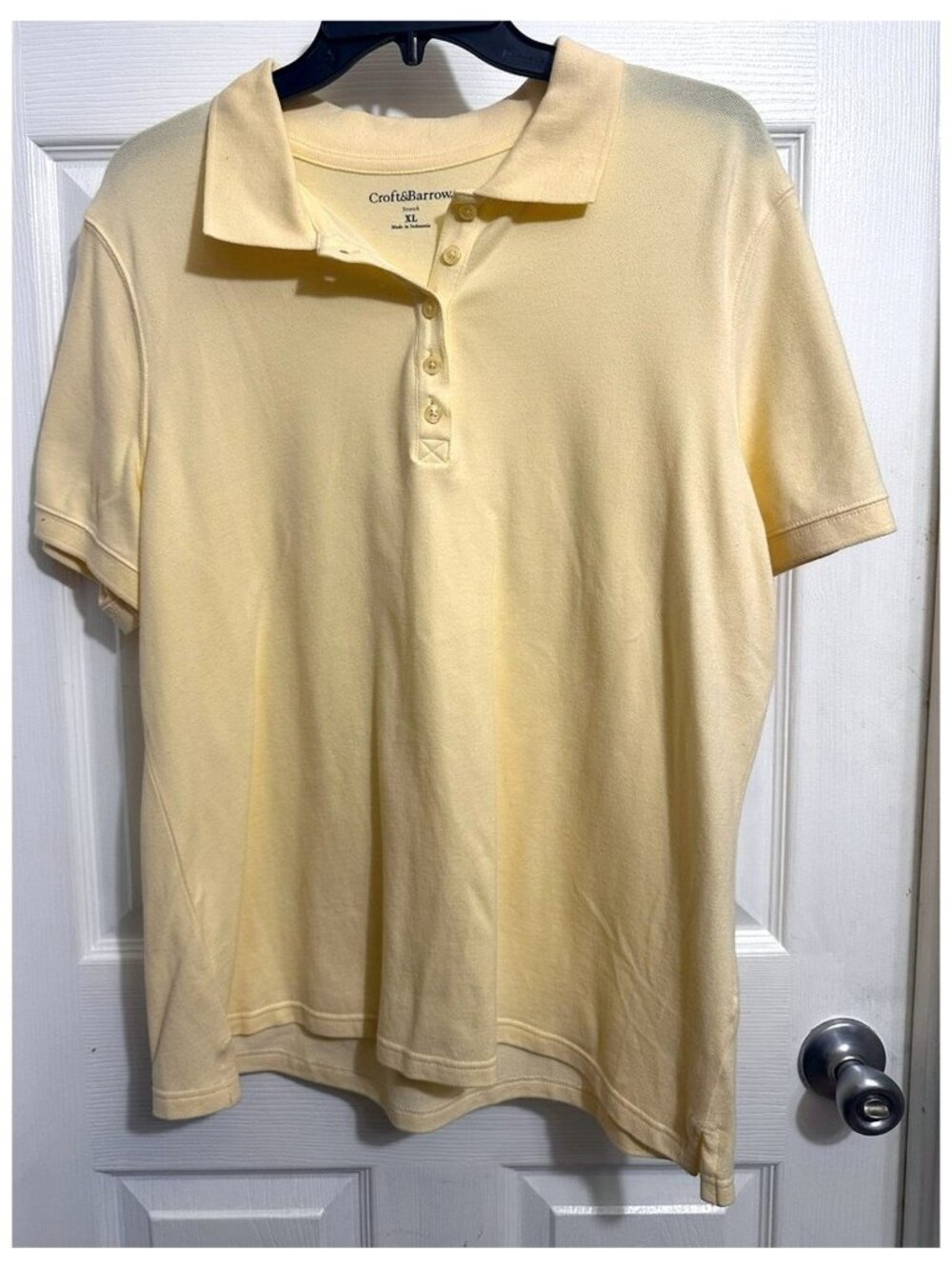 Croft & Barrow Men's Polo Shirt Pullover Short Sleeve Size XL